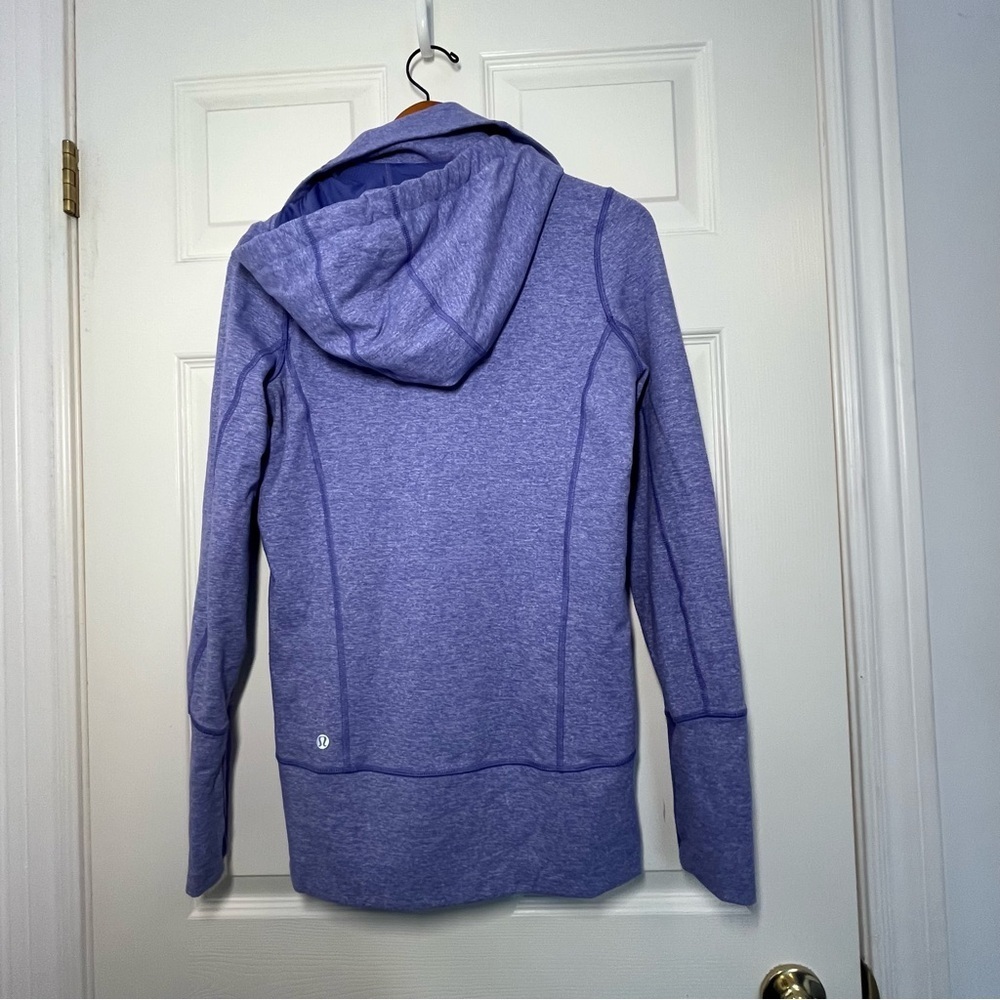 lululemon athletica Women's Stride Two-Tone Purple Utility Jacket Size 6 - Picture 3 of 9